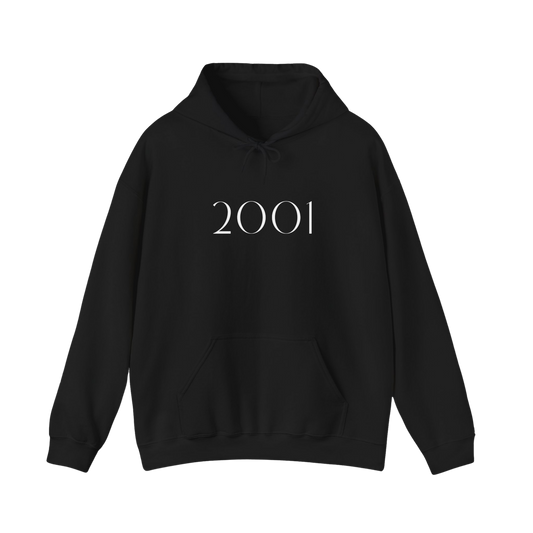 2001 HOODIE - BLACK