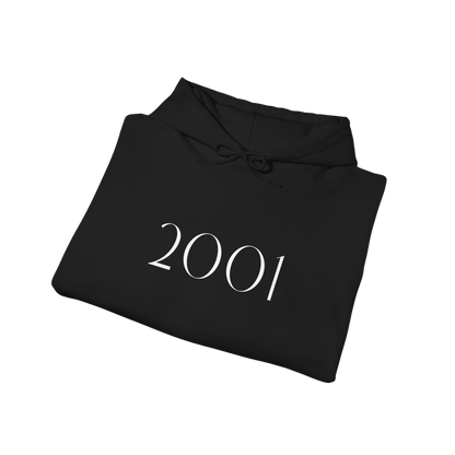 2001 HOODIE - BLACK