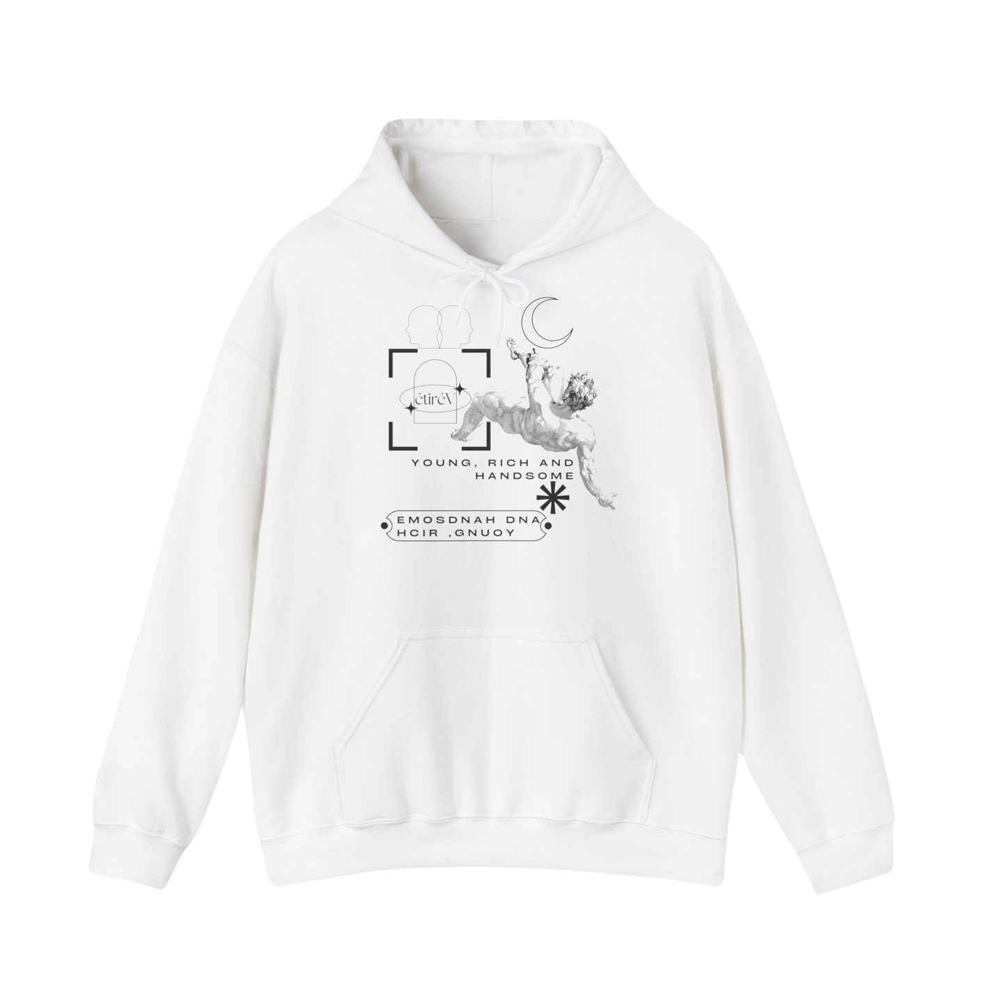 FINECA HOODIE - WHITE