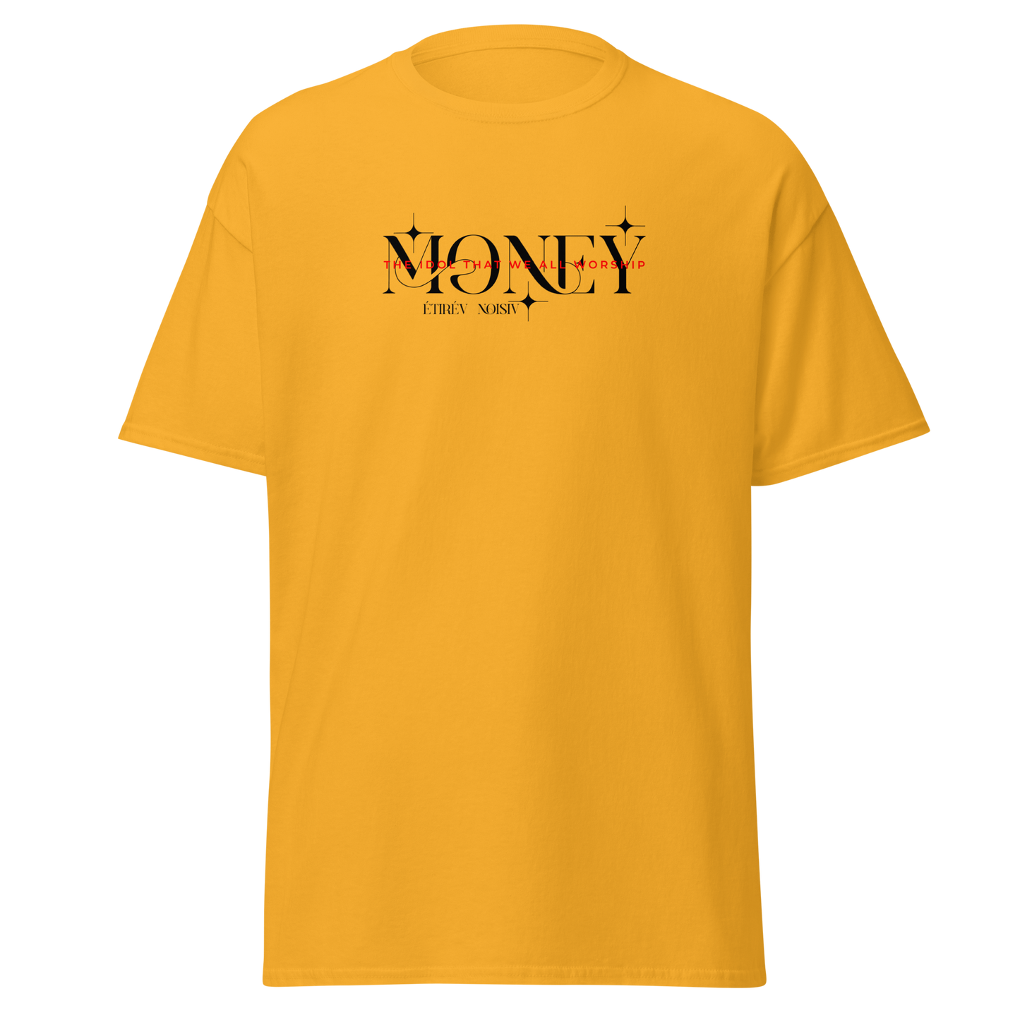 MONEYDOL TEE - WHITE/GOLD/IRISHGREEN/LIGHTBLUE