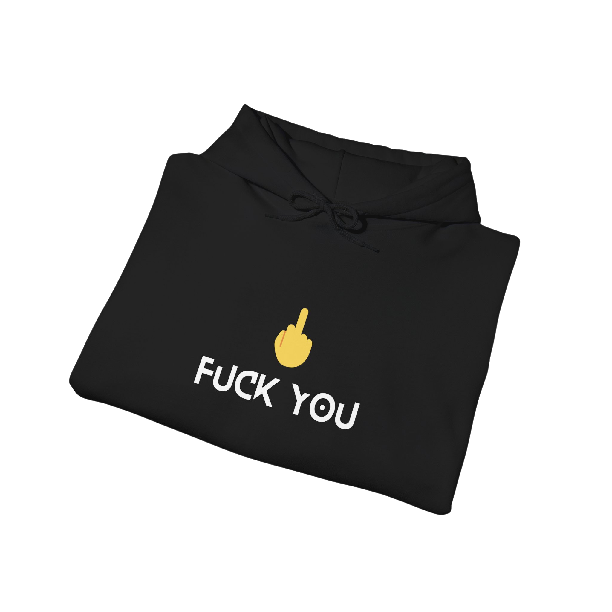 F YOU HOODIE - BLACK