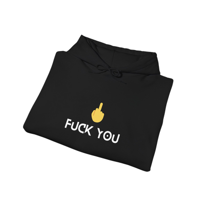 F YOU HOODIE - BLACK