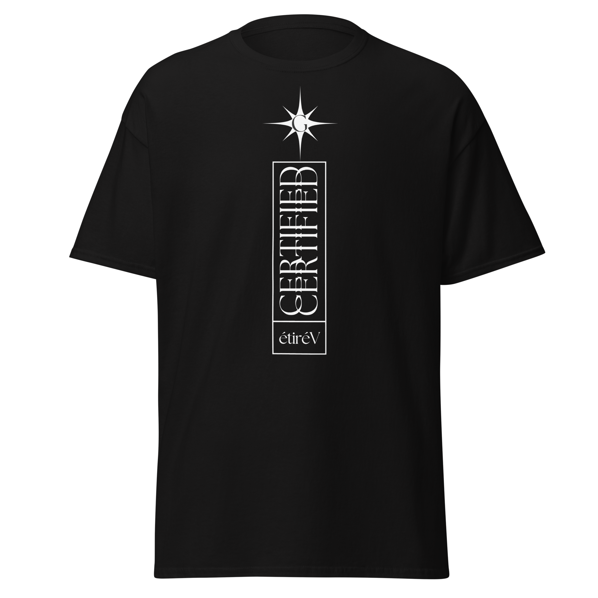 CERTIFIED TEE - BLACK