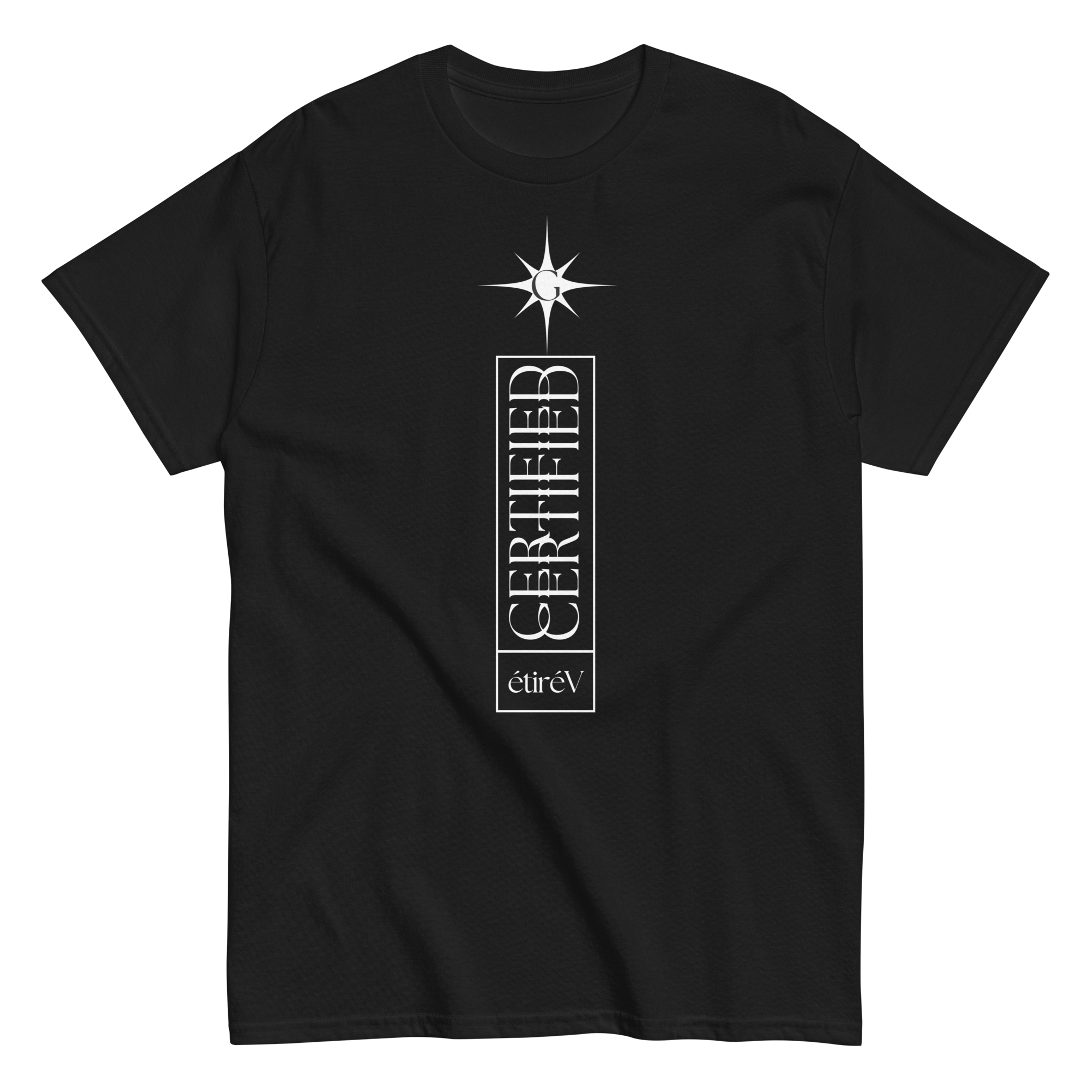 CERTIFIED TEE - BLACK