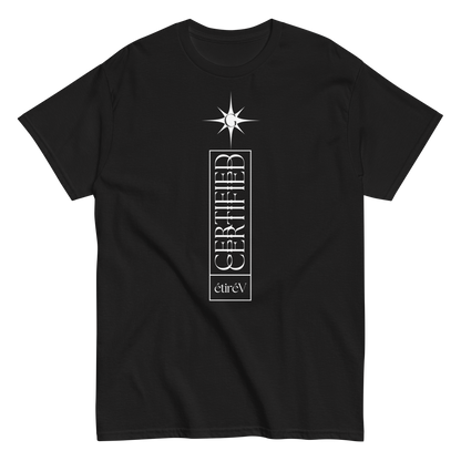 CERTIFIED TEE - BLACK